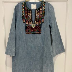 Denim tunic